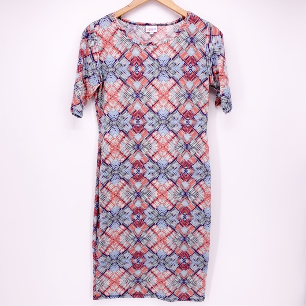 Lularoe Julia Geometric Pattern Dress A6